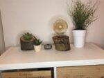 Lampe en bois massif et brut unique – Image 2