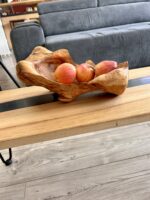 Bol en bois sculpté dans une racine – Image 4