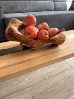 Bol en bois sculpté dans une racine – Image 2